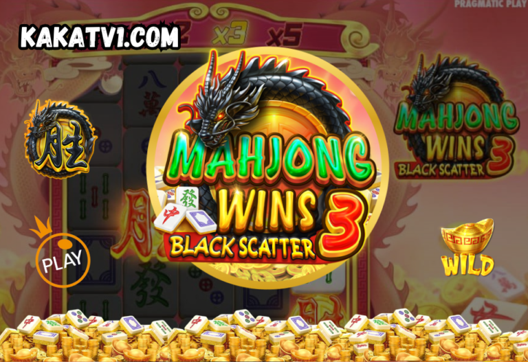 Game Baru Pragmatic Play: Mahjong Wins 3 Black Scatter
