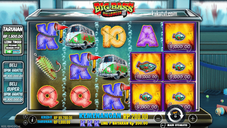 Rasakan Maxwin Slot Big Bass Halloween 3 Hanya di Situs Casatoto