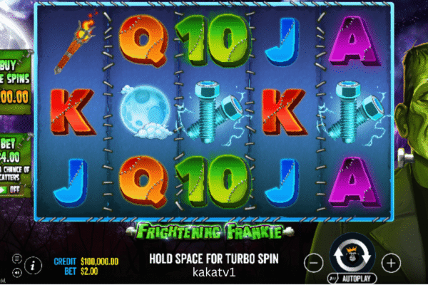 Pragmatic Play Rilis Game Seru Frightening Frankie di Situs Dollartoto kakatv1