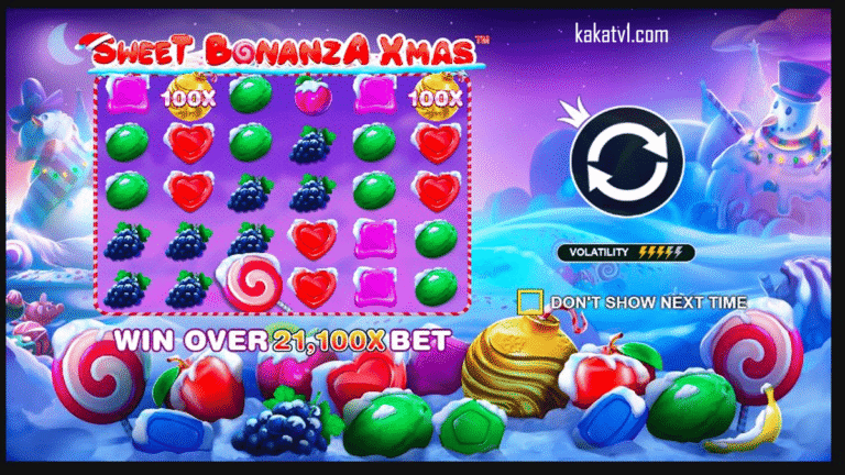 Pragmatic Play Sweet Bonanza Xmas: Menikmati Kemeriahan Musim Liburan dalam Dunia Slot